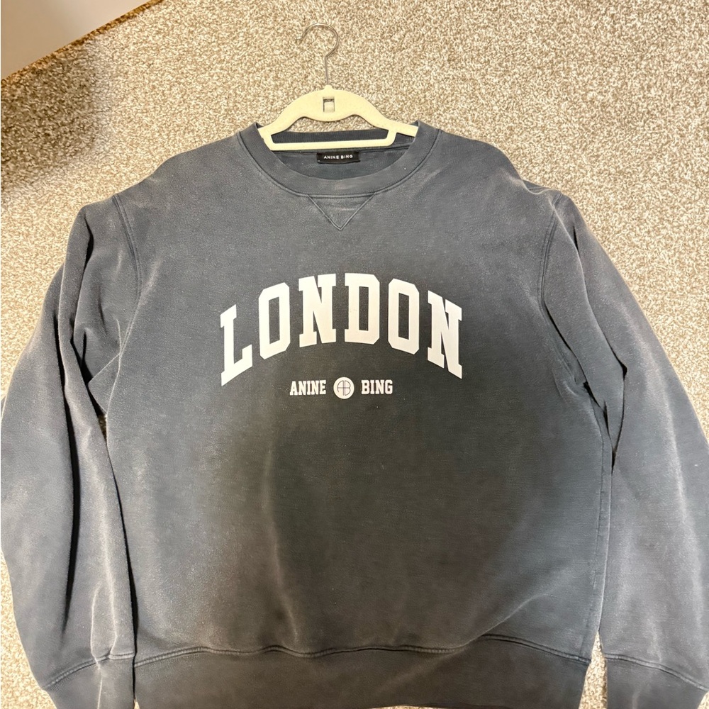 Anine Bing Black Sweatshirt